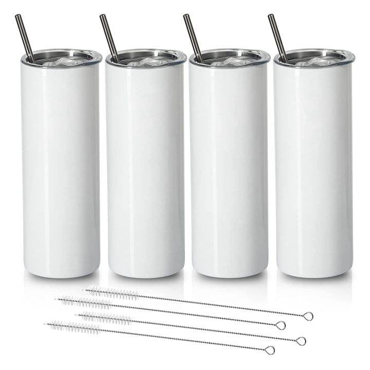 20oz costume Stainless Steel Skinny Tumbler